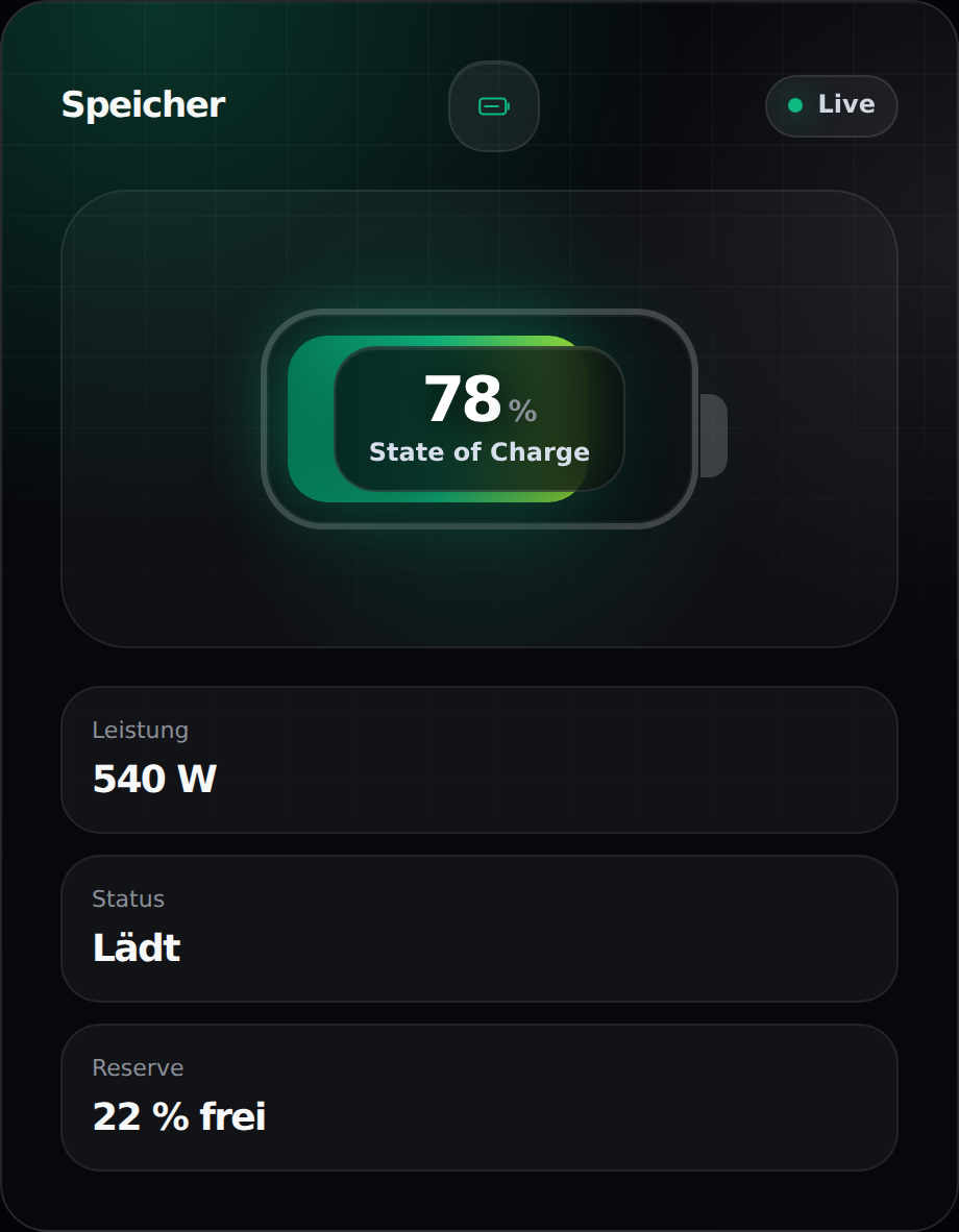 JustSmart Battery Card
